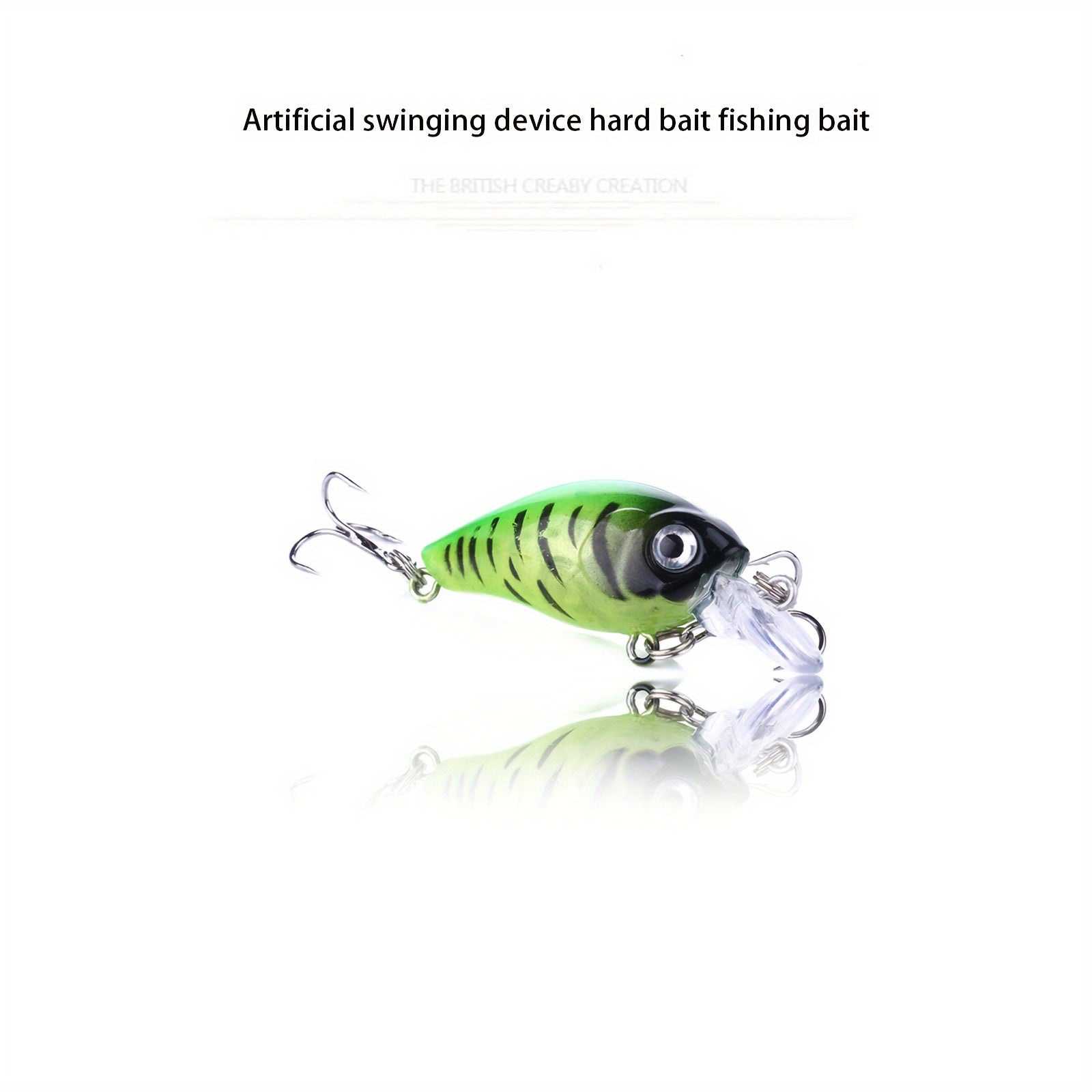 9pcs 4 Swinging Bait for Outdoor Fishing Freshwater Saltwater Realistic Movement