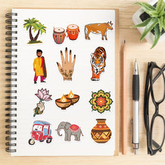 50pcs Waterproof Cartoon Graffiti Stickers for Guitar Skateboard Phone
