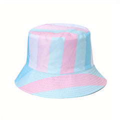 Rainbow Fisherman's Hat Casual Sun Protection Bucket Hat