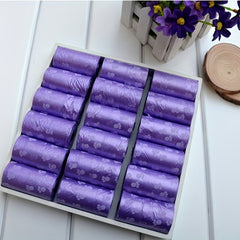 5pcs Thin Dog Poop Bags Leak Proof For Pet Outdoor Supplies