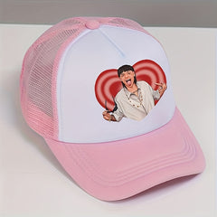 Fashionable Printed Screen Breathable Baseball Cap For Men Women
