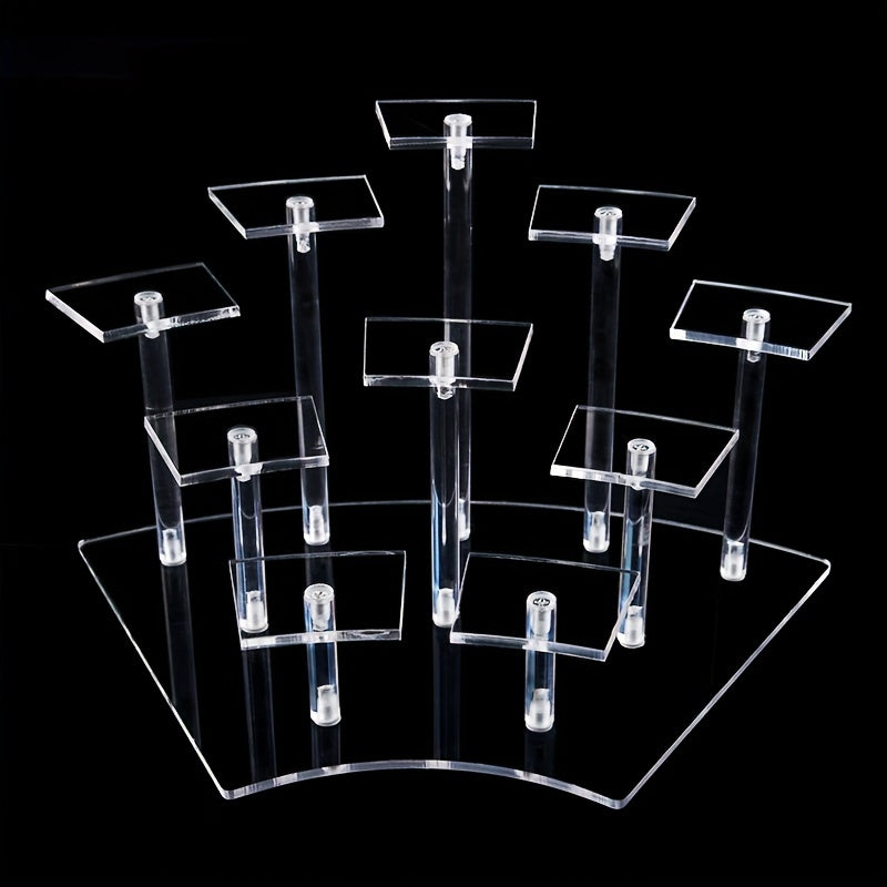 Acrylic Holder Toy Display Rack for Cosmetics Perfume Doll