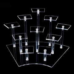 Acrylic Holder Toy Display Rack for Cosmetics Perfume Doll