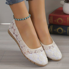 Women's Lace Flat Shoes & Slip On Walking Flats