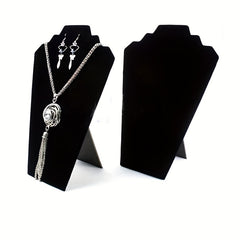 Velvet Jewelry Display Rack Necklace Pendant Earring Ring Display Board
