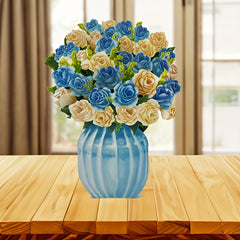 3D Flower Bouquet Pop Up Card for Any Occasion