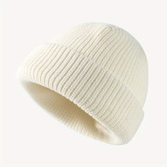 Knitted Melon Hat Autumn Winter Hat Student Beanie Hat For Men And Women