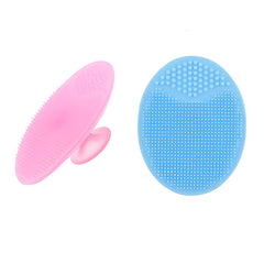 Silicone Oval Face Washing Brush Soft Cleansing Brush for Baby and Adults