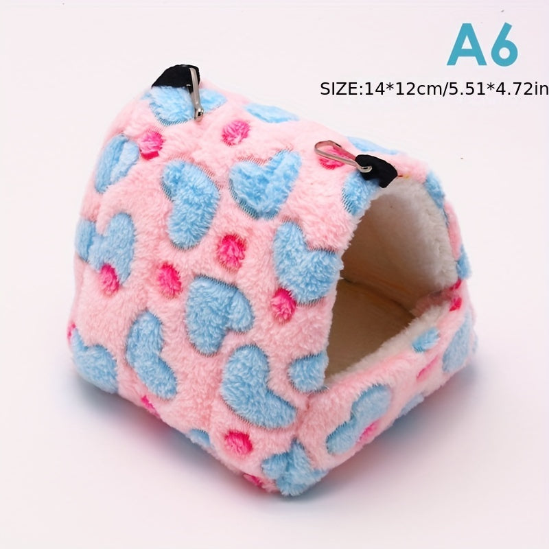 Cozy Small Animal Hammock for Squirrel Parrot Sugar Glider