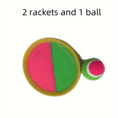 Toss And Catch Game Set Paddles Balls Outdoor Interactive Game Christmas Gift