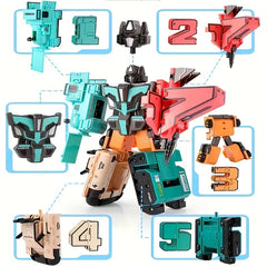 Robot Model Kit for Kids, Vehicle Shape DIY Building Set