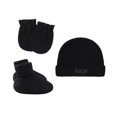 Cute Newborn Hospital Set Beanie Cap & Gloves for Baby Girls & Boys
