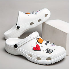 Men's Closed Toe Clogs Soft Sole Sandals Walking Shoes