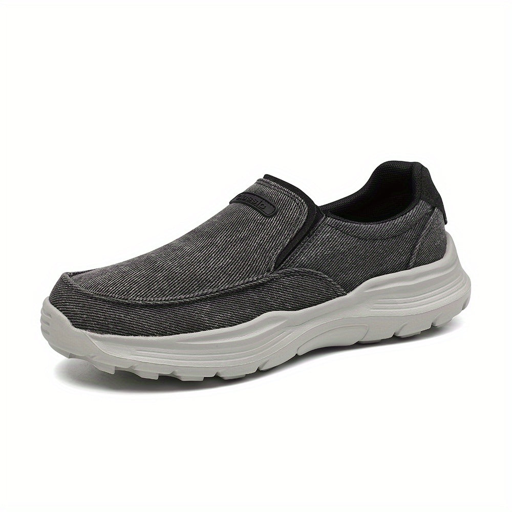 Men's Breathable Loafer Shoes Non slip Slip On Walking Shoes