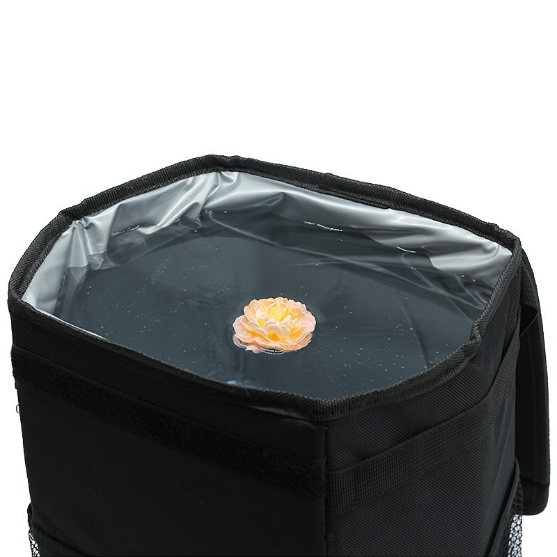 Foldable Waterproof Car Garbage Bin Car Trash Bag Car Interior Supplies