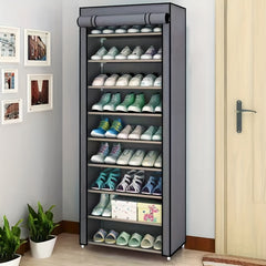 Large Capacity Shoe Cabinet Storage Rack Dustproof Organizer