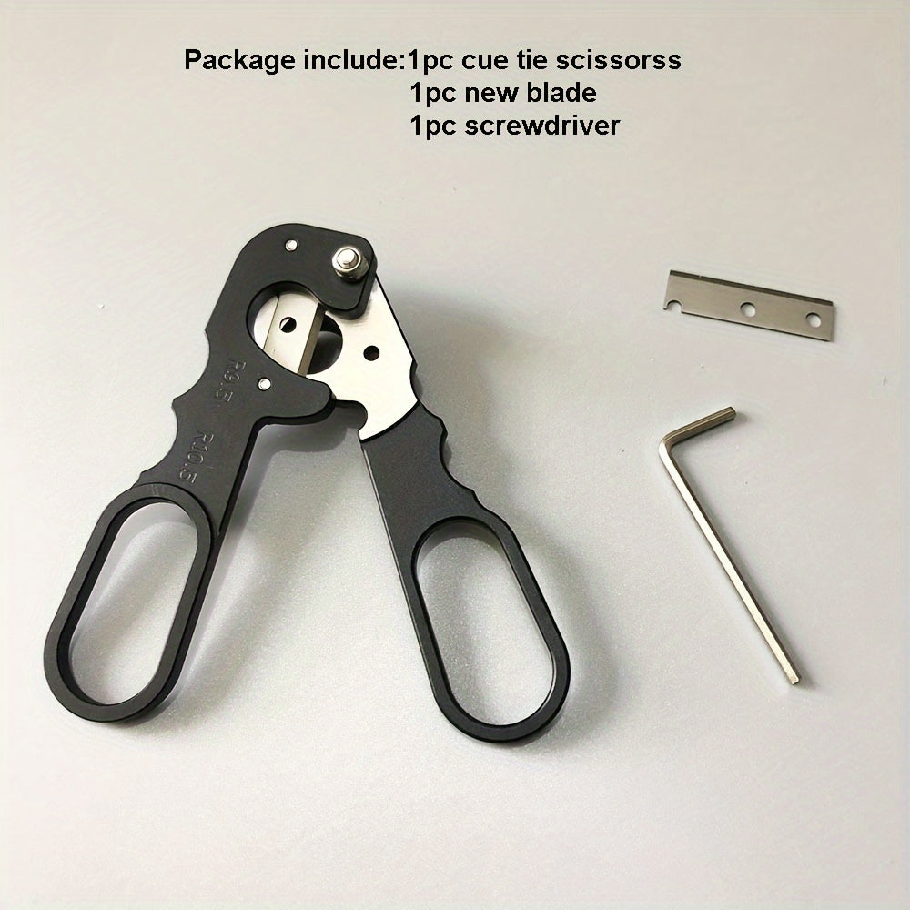 Precision Cue Tip Scissors for Snooker and Pool