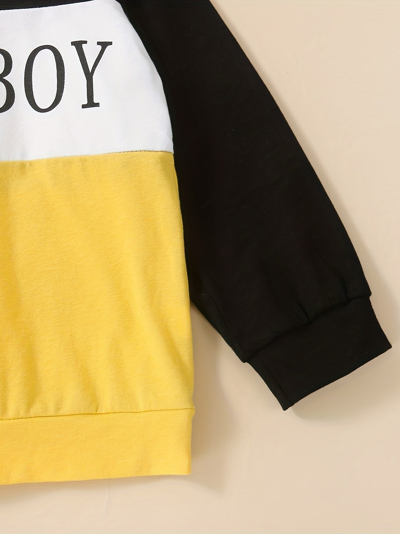 Boy's Clash Outfit 2pcs Hoodie & Sweatpants Set Kid's Clothes Spring Fall