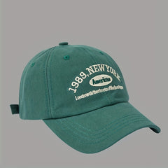1989 York Baseball Cap Solid Embroidered Lightweight Dad Hat