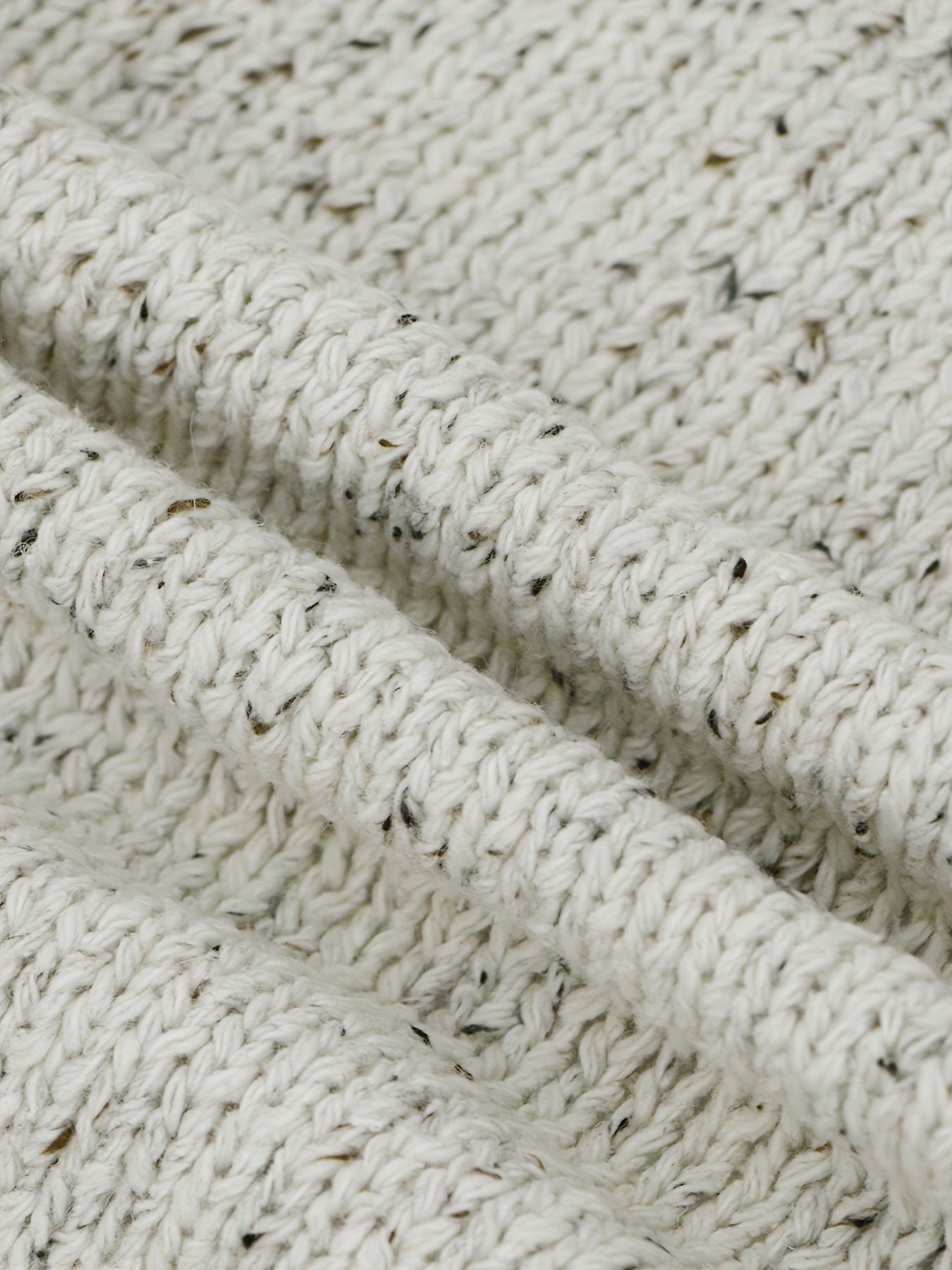 Women's Heathered Open Front Cardigan with Pockets