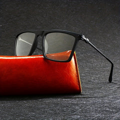 Men's Polarized Square Sunglasses UV400 Night Vision Glasses