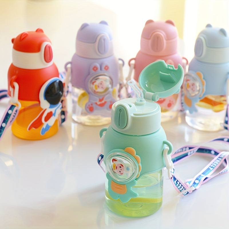 Fun Cartoon Straw Cup for Summer Outings