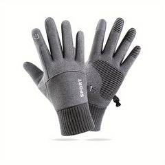 Waterproof Warm Touch Screen Sports Gloves for Snow Driving Running Cycling