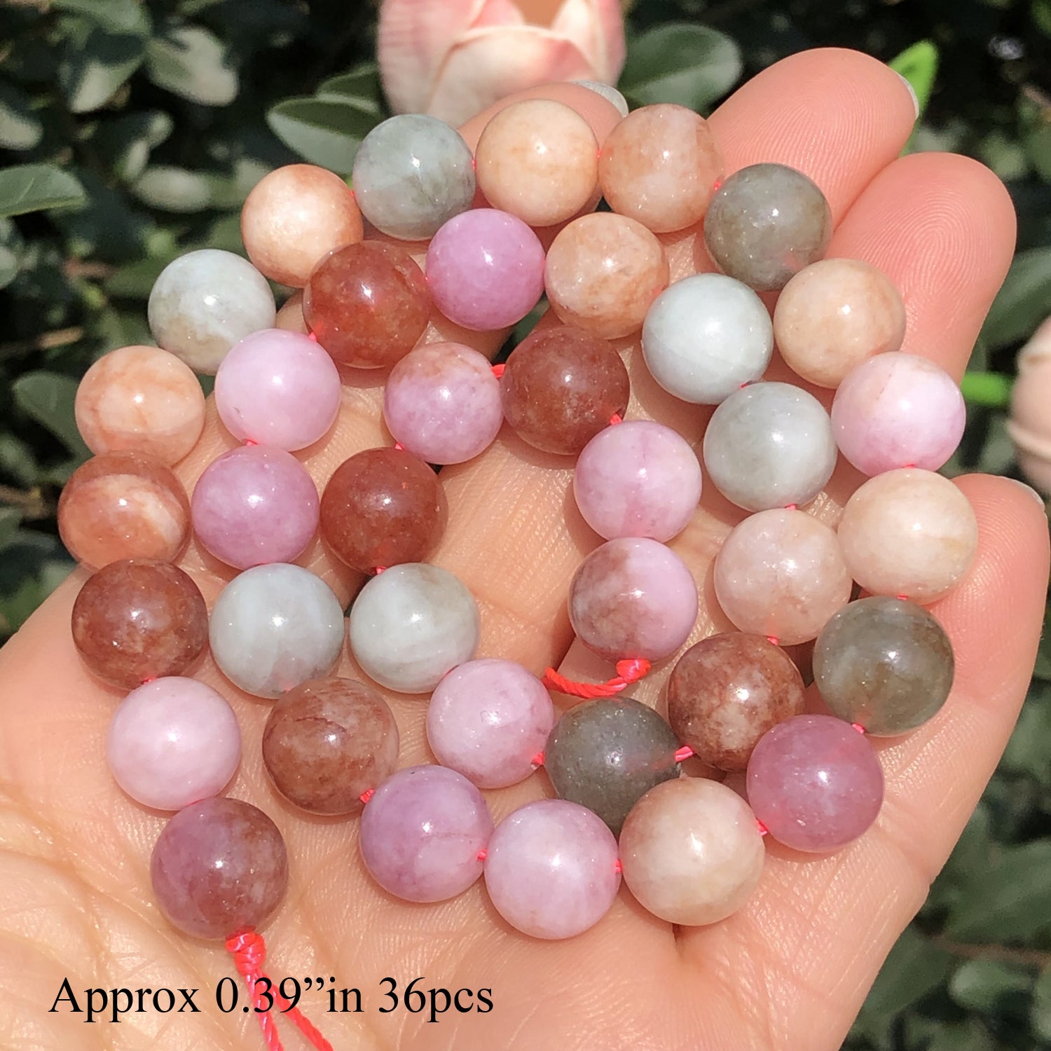 6 8 10MM Alxa Macaron Jades Stone Beads