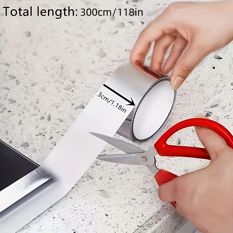 Aluminum Foil Tape Caulk Strip Self Adhesive Waterproof Mildewproof