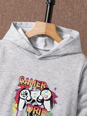 GAMER DRIP Boys Hoodie & Sweatpants Set