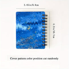 Small Line Circle Notepad Top & Side Flip Two Styles