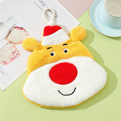 Christmas Cartoon Hanging Towel for Bathroom