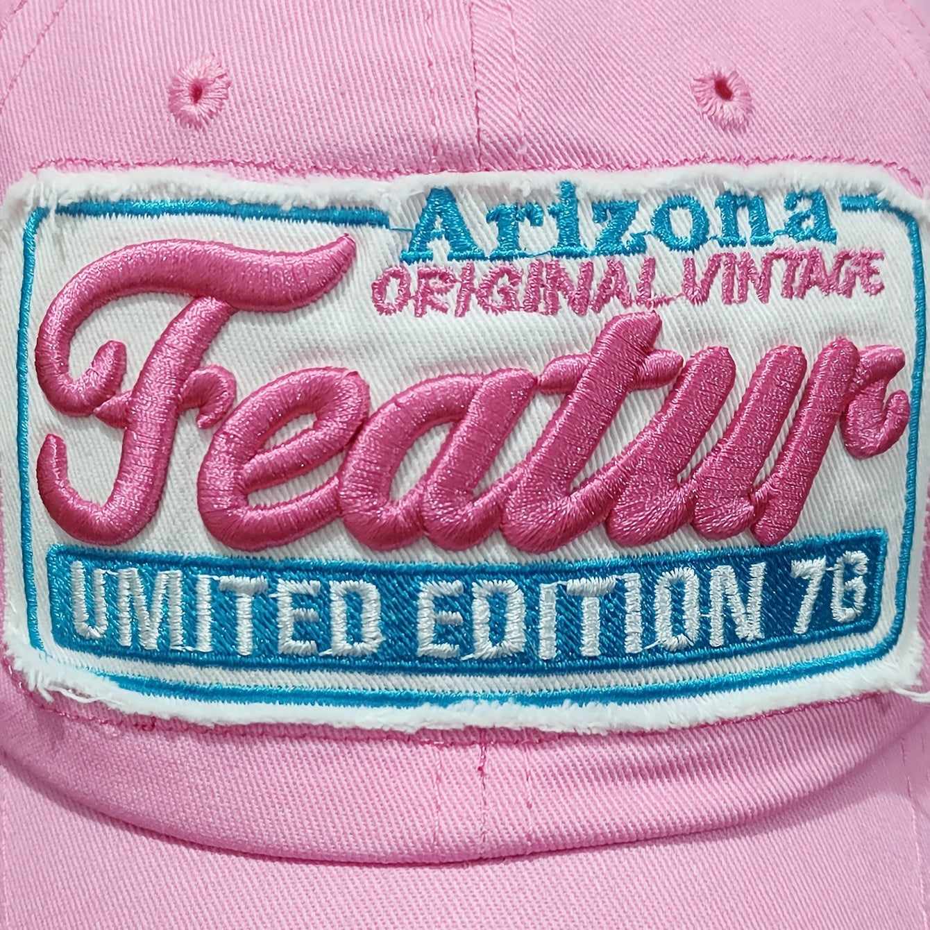 Embroidery Patch Baseball Cap Couple Hip Hop Sun Hat