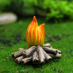 4pcs Gnome Figurines Fairy Garden Dwarf Resin Statue Micro Landscape Decor