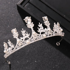 Crystal Bride Tiara Wedding Crown Headband