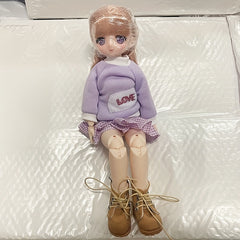 1:6 Scale High Heel PVC Doll Boots for BJD Dolls - 5" Height