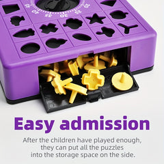 Winning Fingers Shape Toy Puzzle Game Pop Up Board Game