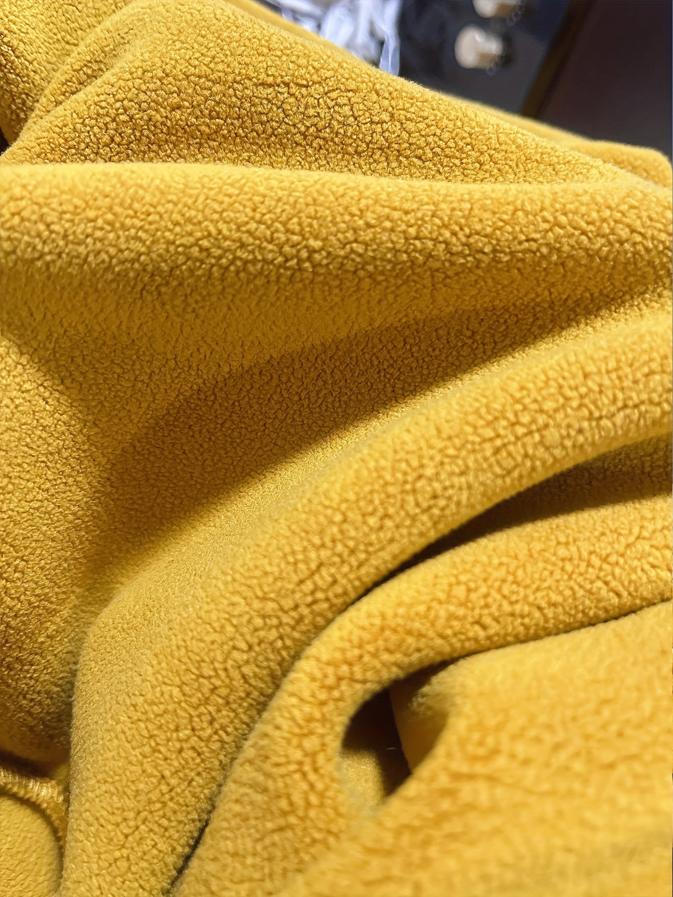 Plush Lined Hooded Jacket with Kangaroo Pocket