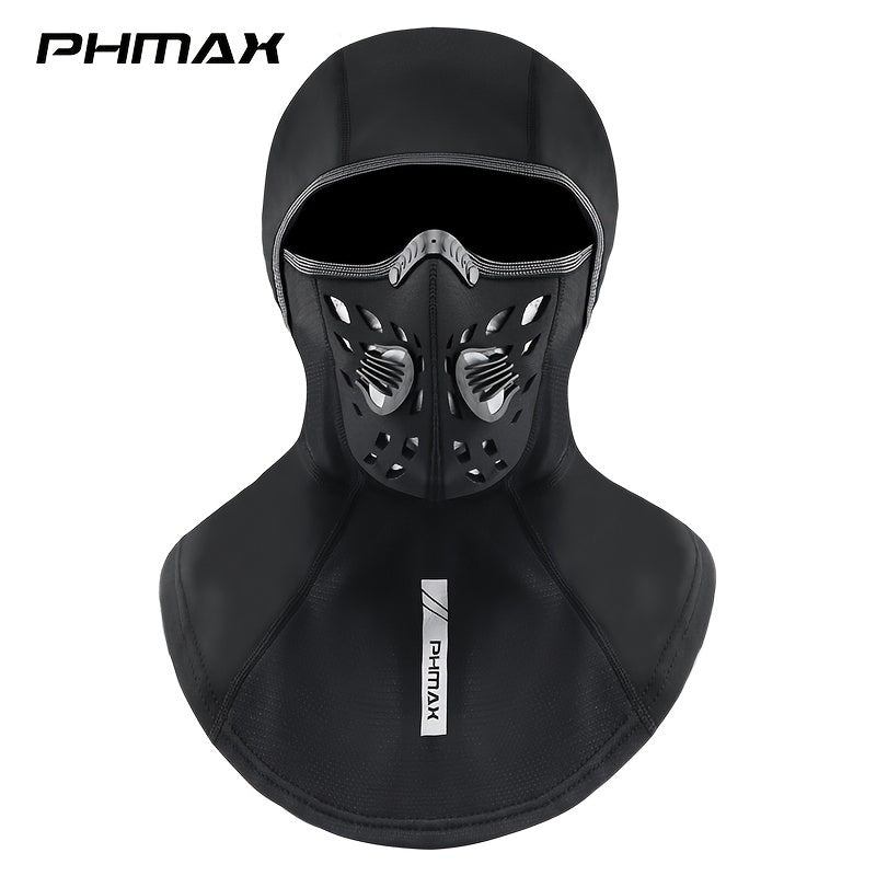 PHMAX Winter Ski Cap and Face Mask Windproof Thermal Fleece Headwear