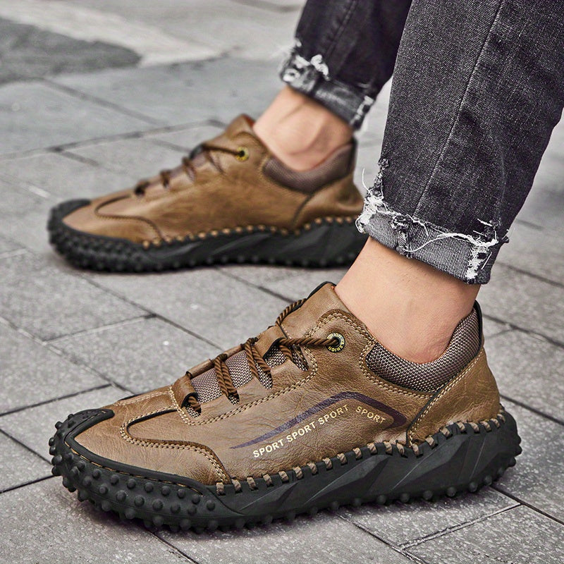 Men's Outdoor Hiking Shoes Arch Support Non Slip Travel Sneakers