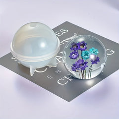 5 Sphere Resin Molds for Epoxy Resin DIY Necklace Jewelry Soap Candle