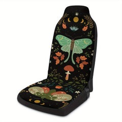 1pc Animal Print Universal Seat Cover - Wild Charm for Your Car Interior
