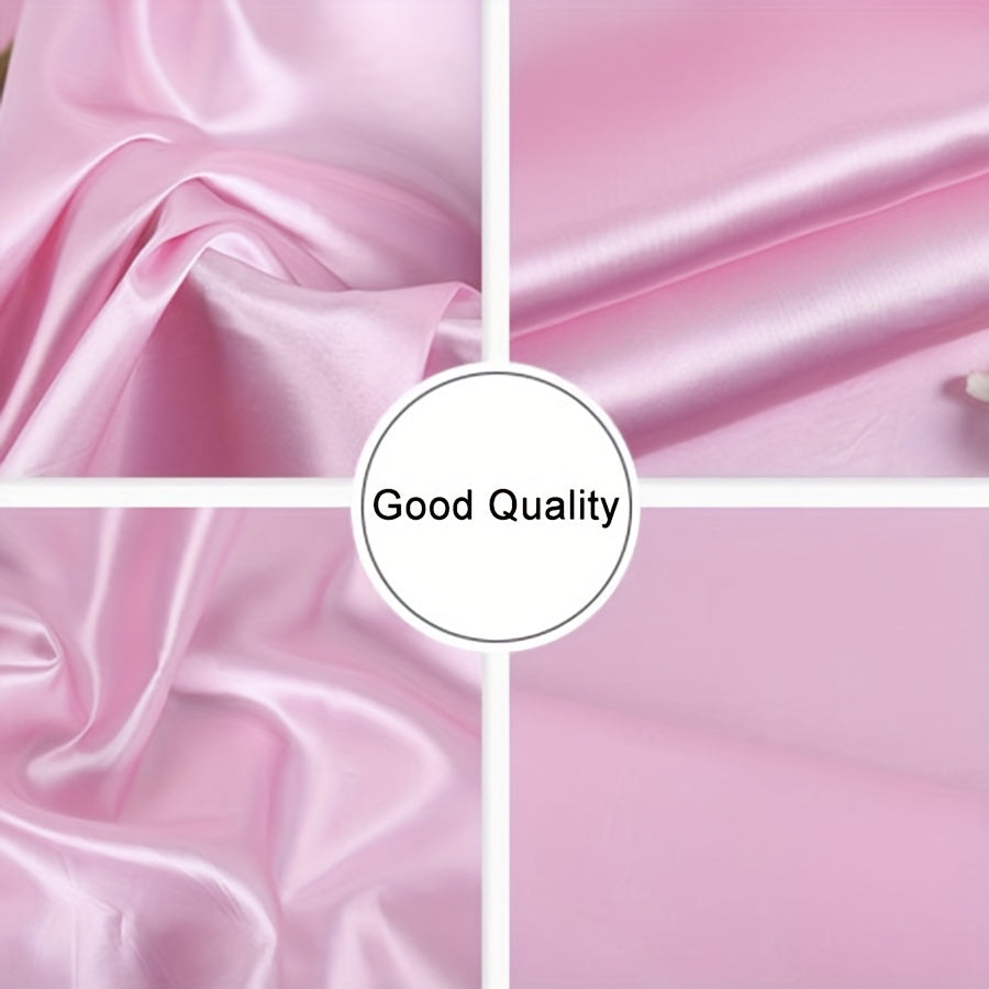 Soft Satin Fabric Material For DIY Sewing Craft 25 25 50 50