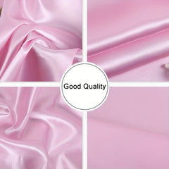 Soft Satin Fabric Material For DIY Sewing Craft 25 25 50 50