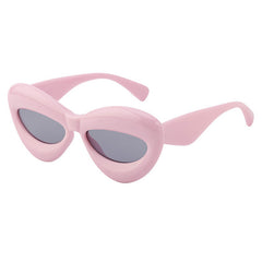 Y2K Narrow Frame Lip Inflatable Sunglasses