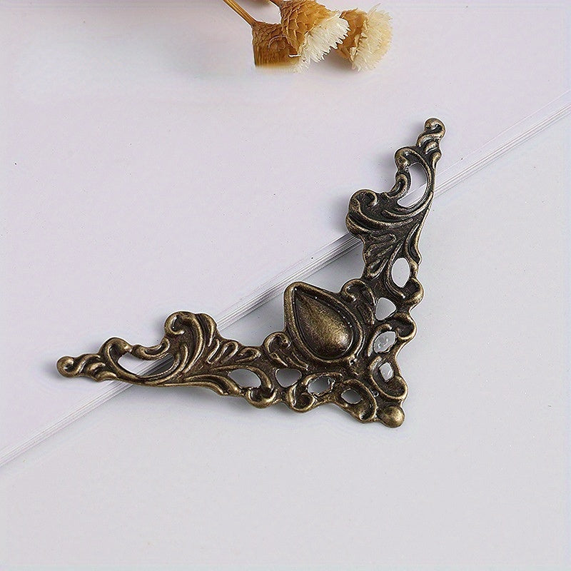 20pcs Wood Box Corner Protector Antique Furniture Decorative Cover