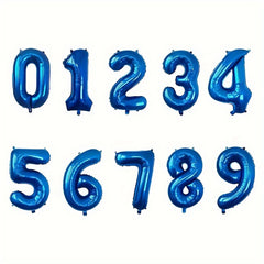 32" Dark Number Balloons for Wedding Proposal Decor