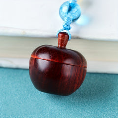 Mini Sandalwood Medicine Pill Box Portable Storage Can