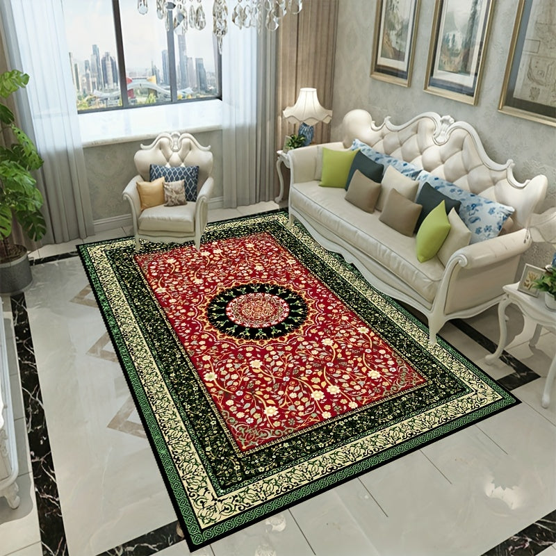 Boho Anti Fatigue Kitchen Rugs Soft Faux Sheepskin Floor Carpet Mat