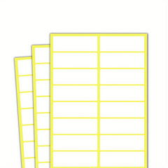 240pcs Matte Self-adhesive Sticker Label 7.59.2 - 2 Label
